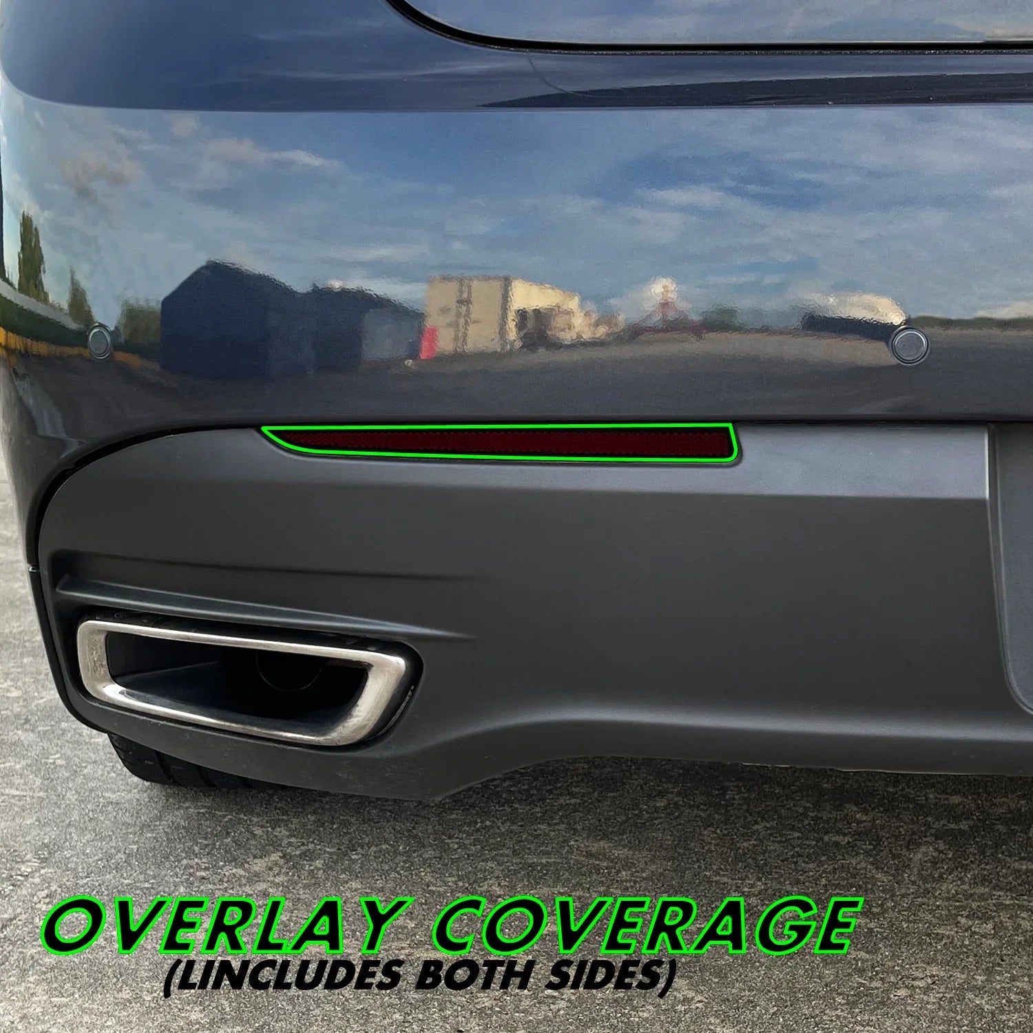 2013-2020 Lincoln MKZ | Reflector PreCut Tint Overlays