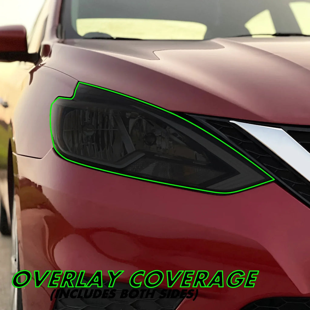 2016-2019 Nissan Sentra | Headlight PreCut Tint Overlays