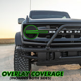 2021-2023 Ford Bronco | Headlight PreCut Tint Overlays
