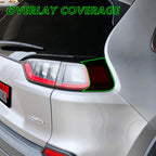 2019-2023 Jeep Cherokee | Tail Light Side Marker PreCut Tint Overlays