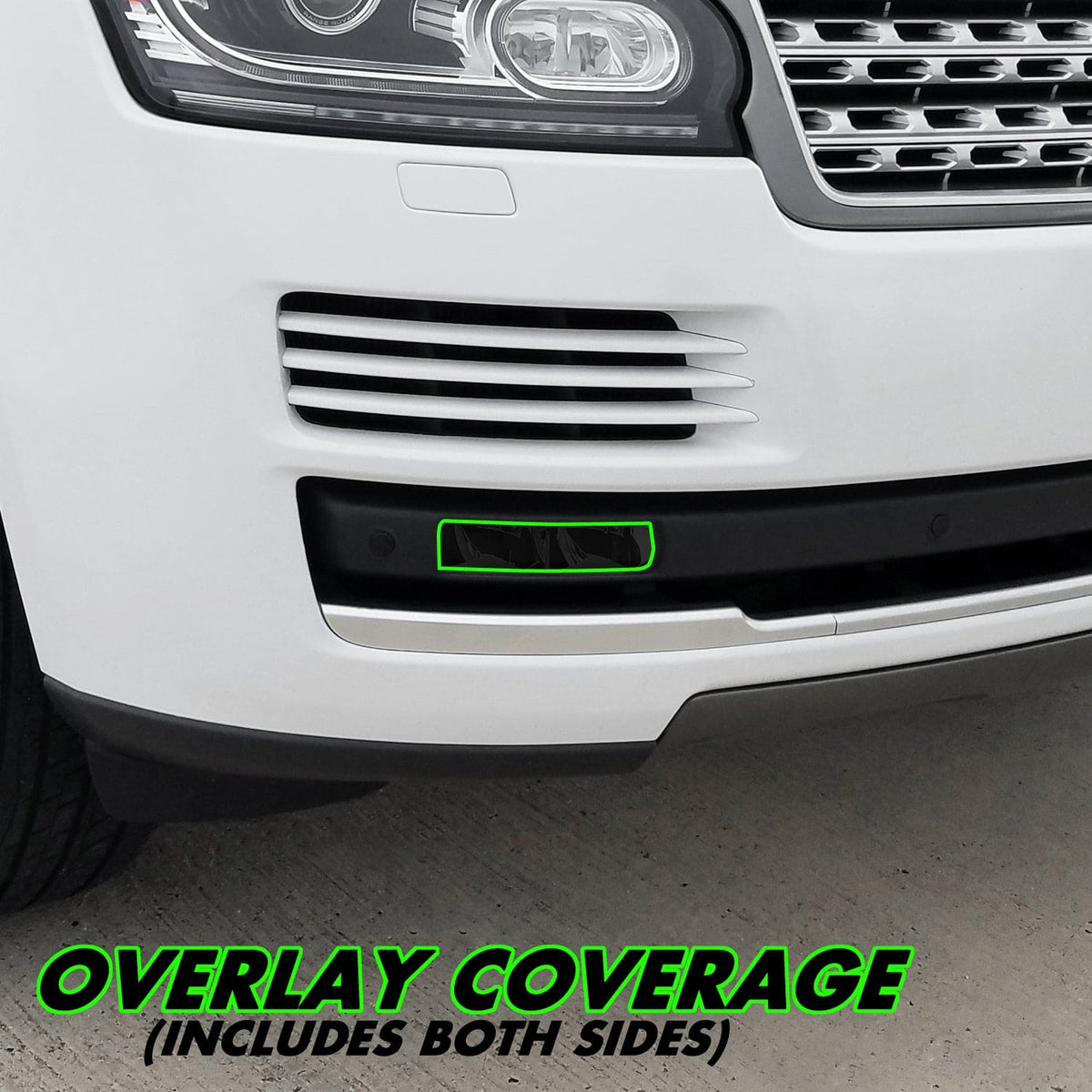 2014-2017 Land Rover Range Rover | Fog Light PreCut Tint Overlays ...