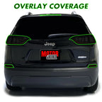 2019-2022 Jeep Cherokee | Tail Light PreCut Tint Overlays
