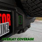 2021-2026 Ford Bronco | License Plate Light PreCut Tint Overlays
