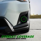 2018-2022 Subaru Crosstrek | Fog Light PreCut Tint Overlays