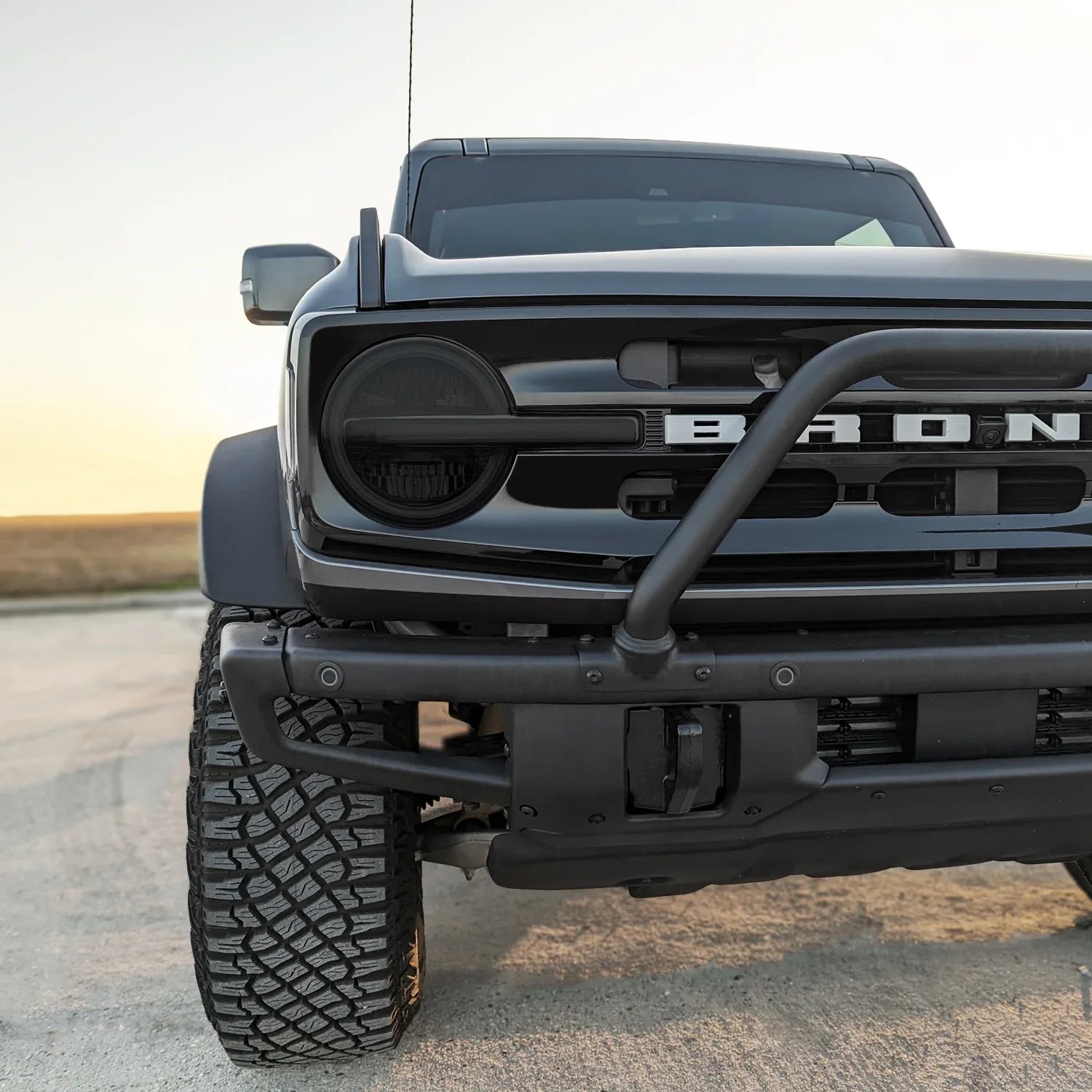 2021-2023 Ford Bronco | Headlight PreCut Tint Overlays