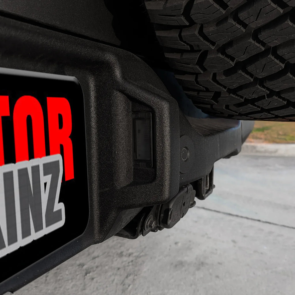 2021-2026 Ford Bronco | License Plate Light PreCut Tint Overlays