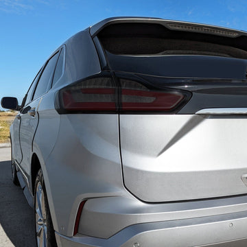 Precut Tint Vinyl Smoke Covers For 2011-2014 Ford Edge – Tail Light Cutout & Third Brake Light Film