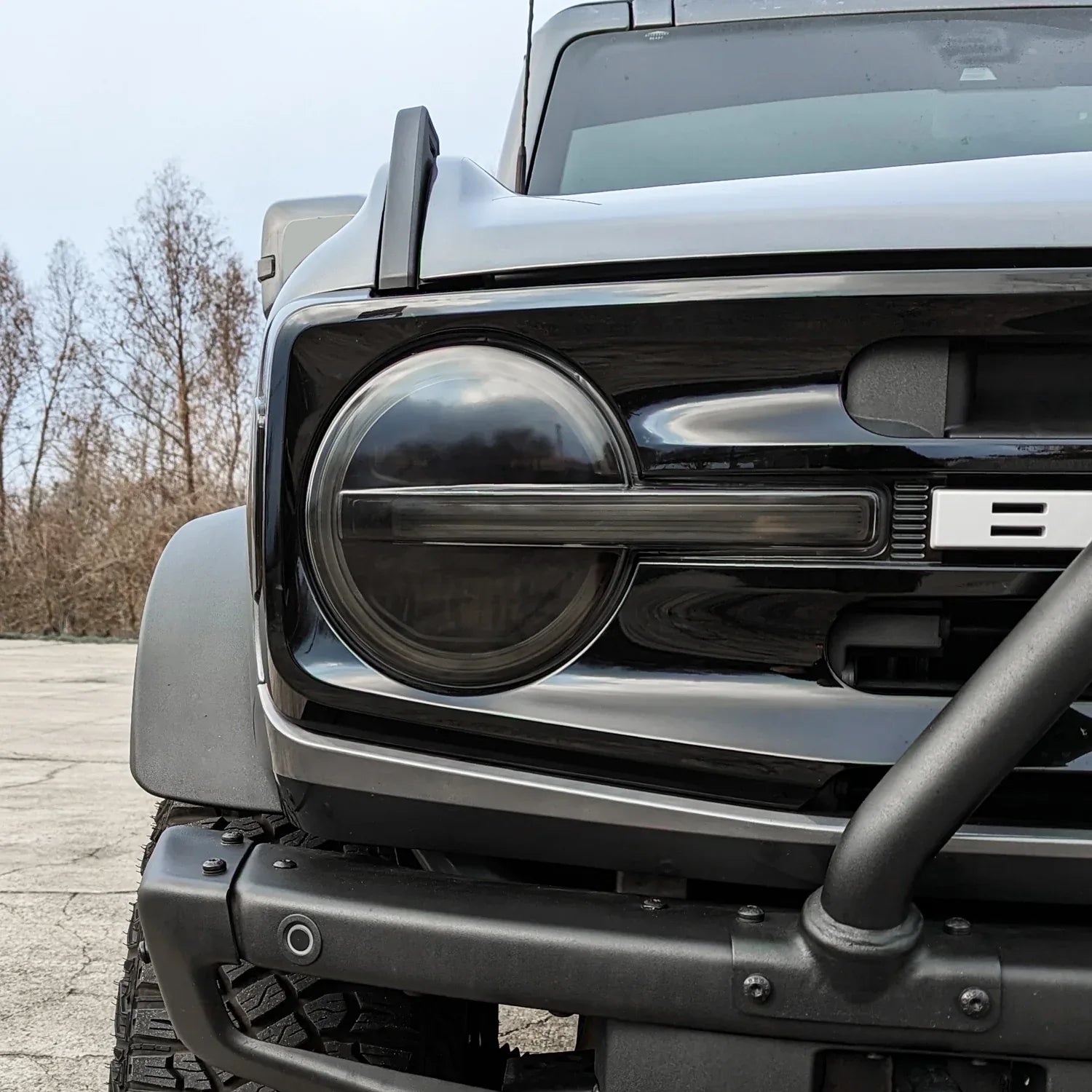 2021-2023 Ford Bronco | Headlight PreCut Tint Overlays