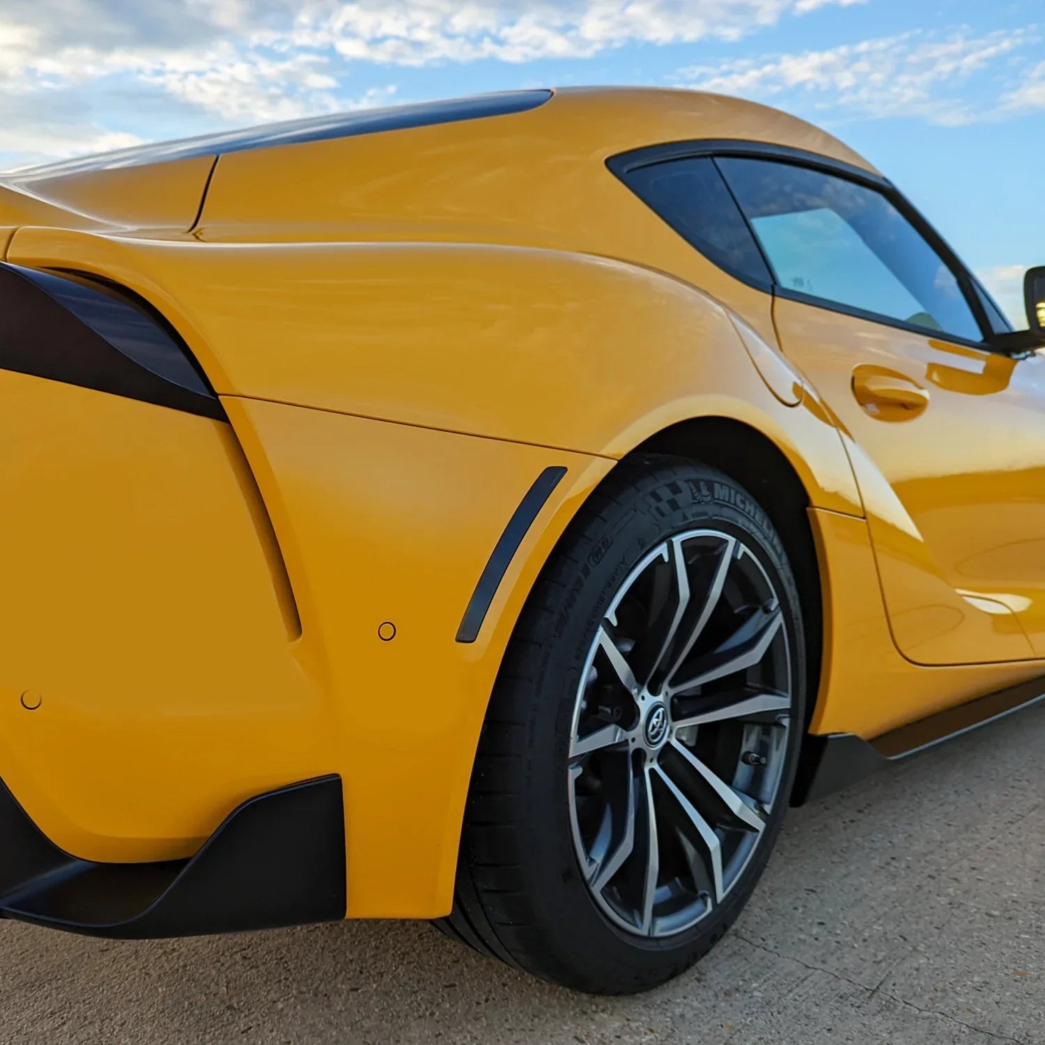 2020-2023 Toyota Supra | Front & Rear Side Markers PreCut Tint Overlays