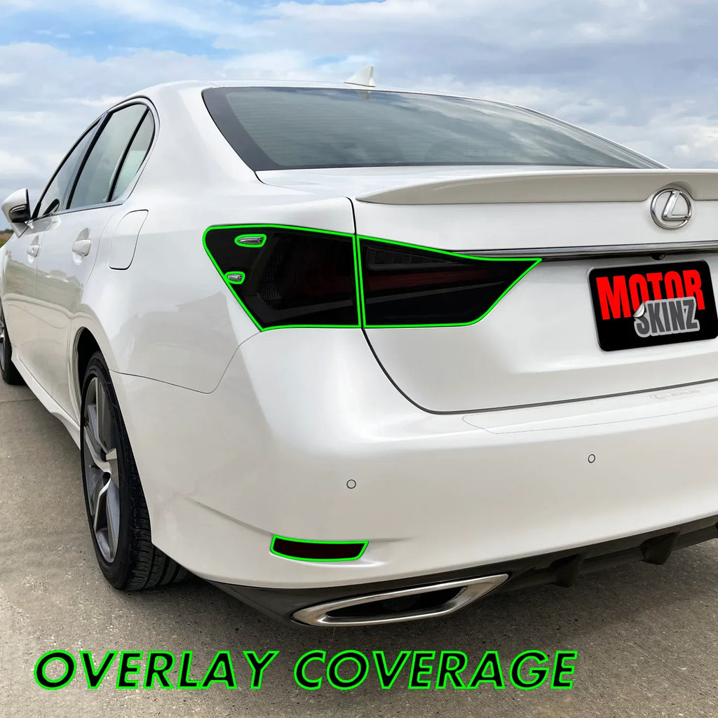 2016-2020 Lexus GS | Tail Light PreCut Tint Overlays