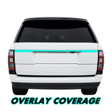 2014-2017 Land Rover Range Rover | Tailgate Trim Chrome Delete PreCut Vinyl Wrap