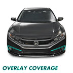 2019-2021 Honda Civic | Fog Light Trim Chrome Delete PreCut Vinyl Wrap