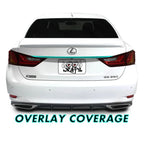 2013-2020 Lexus GS | Rear Trunk Trim Chrome Delete PreCut Vinyl Wrap