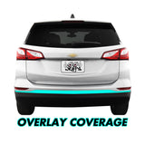 2018-2021 Chevrolet Equinox | Rear Bumper Trim Chrome Delete PreCut Vinyl Wrap