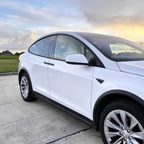 2016-2021 Tesla Model X | Window Trim Chrome Delete PreCut Vinyl Wrap
