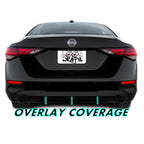 2020-2023 Nissan Sentra | Rear Bumper Diffuser Accent PreCut Vinyl Wrap