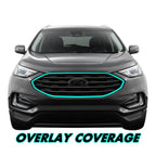 2019-2024 Ford Edge | Front Grill Trim Chrome Delete PreCut Vinyl Wrap