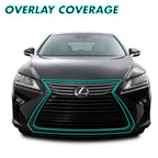 2016-2019 Lexus RX | Front Grill Trim Chrome Delete PreCut Vinyl Wrap