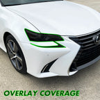2016-2020 Lexus GS | Headlight & DRL PreCut Tint Overlays