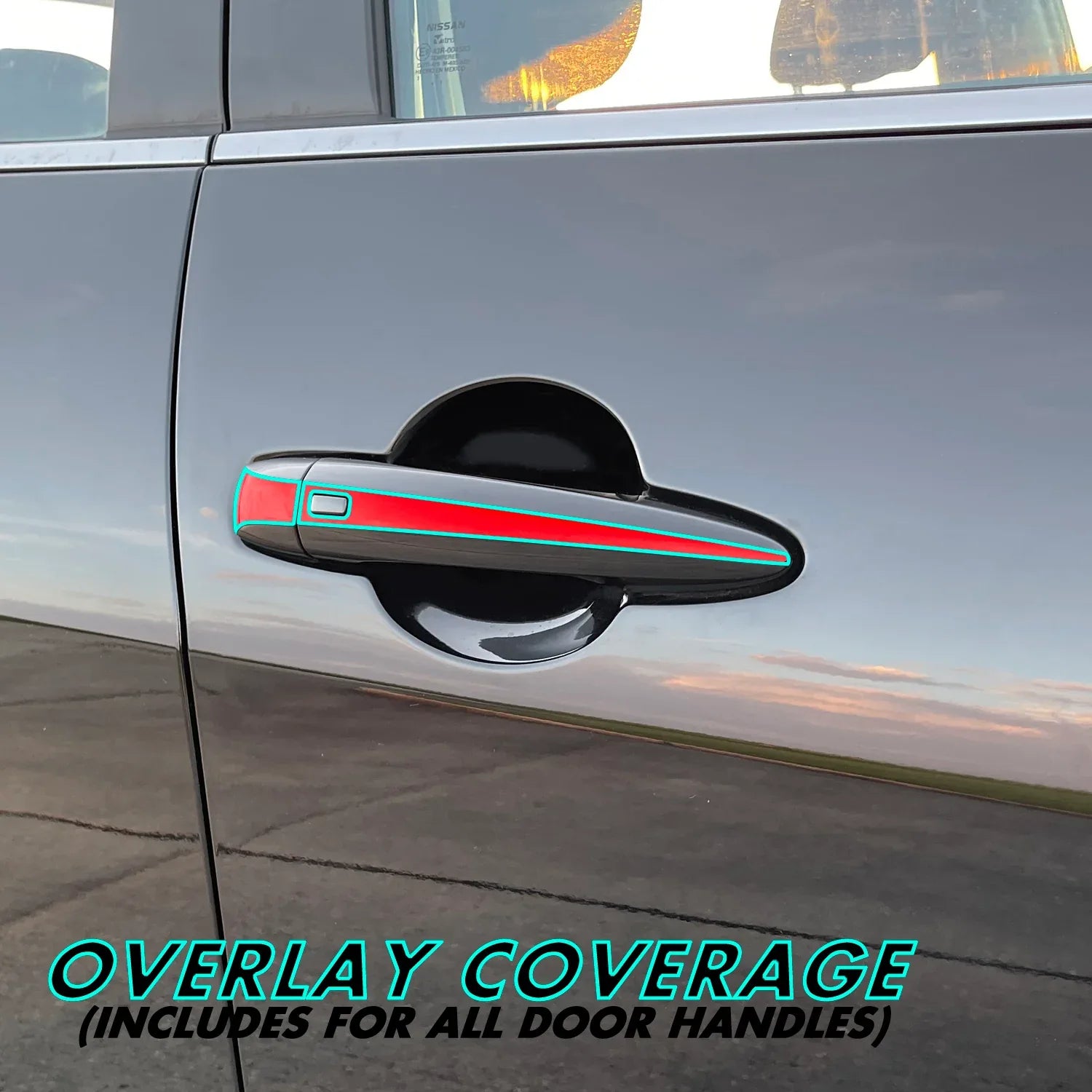 2020-2023 Nissan Sentra | Door Handle PreCut Vinyl Wrap