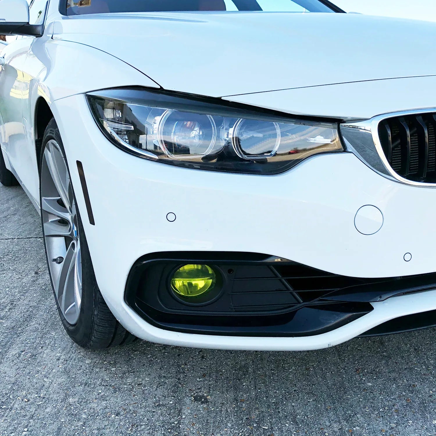 2014-2020 BMW 4 Series F36 Gran Coupe | Fog Light PreCut Tint Overlays