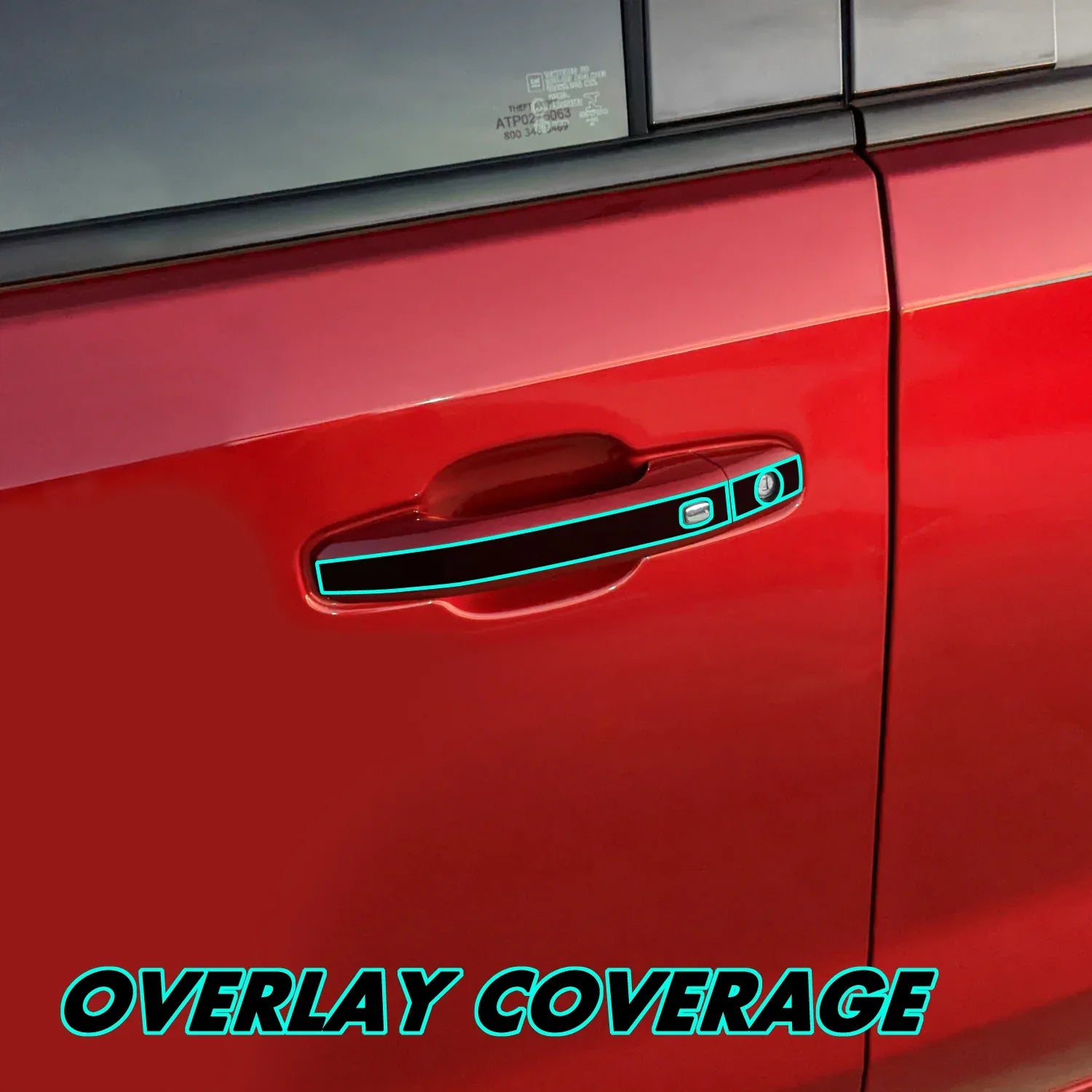 2019-2021 GMC Sierra 1500 | Door Handle PreCut Vinyl Wrap