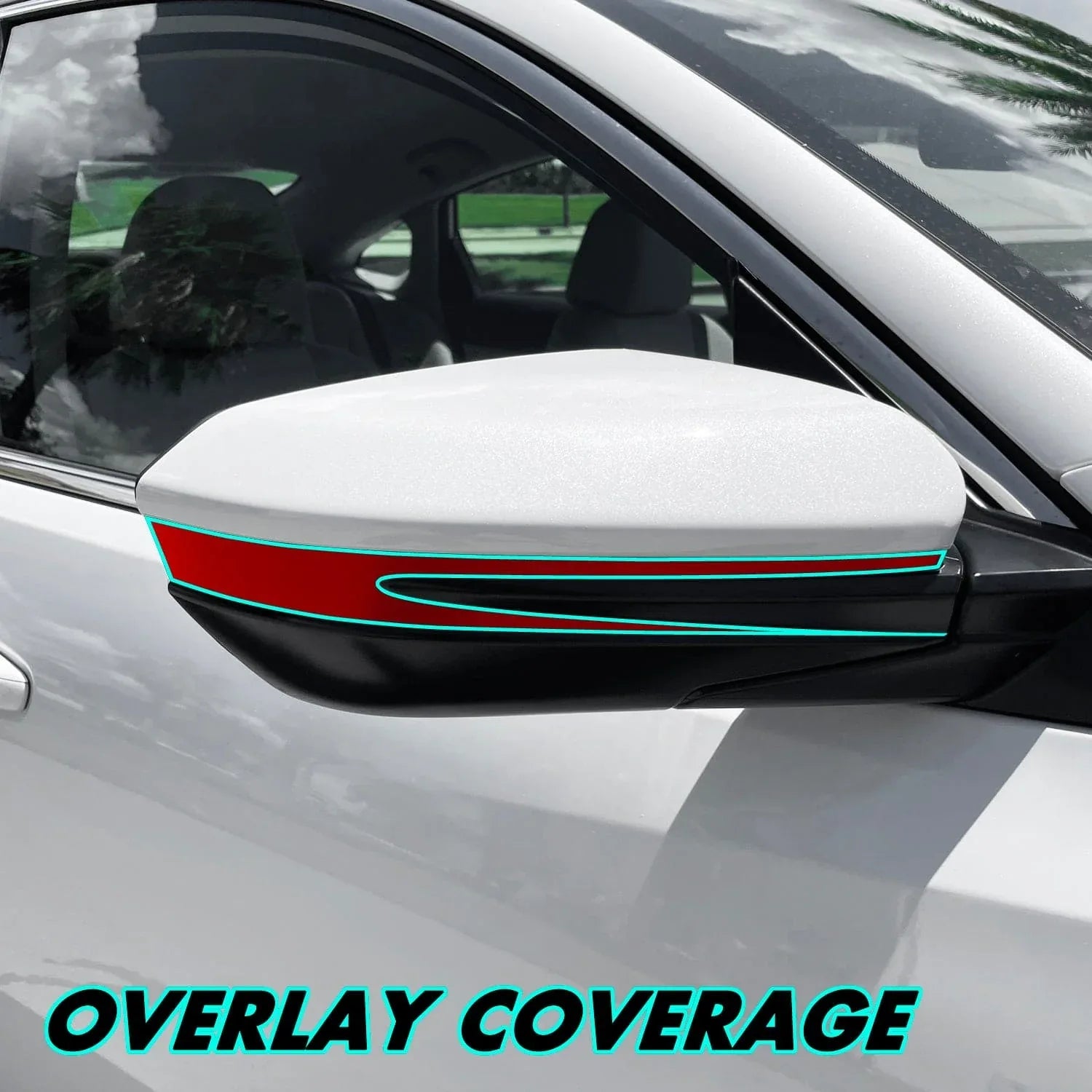 2019-2022 Honda Insight | Side Mirror Accent PreCut Vinyl Wrap
