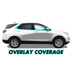 2018-2024 Chevrolet Equinox | Window Trim Chrome Delete PreCut Vinyl Wrap