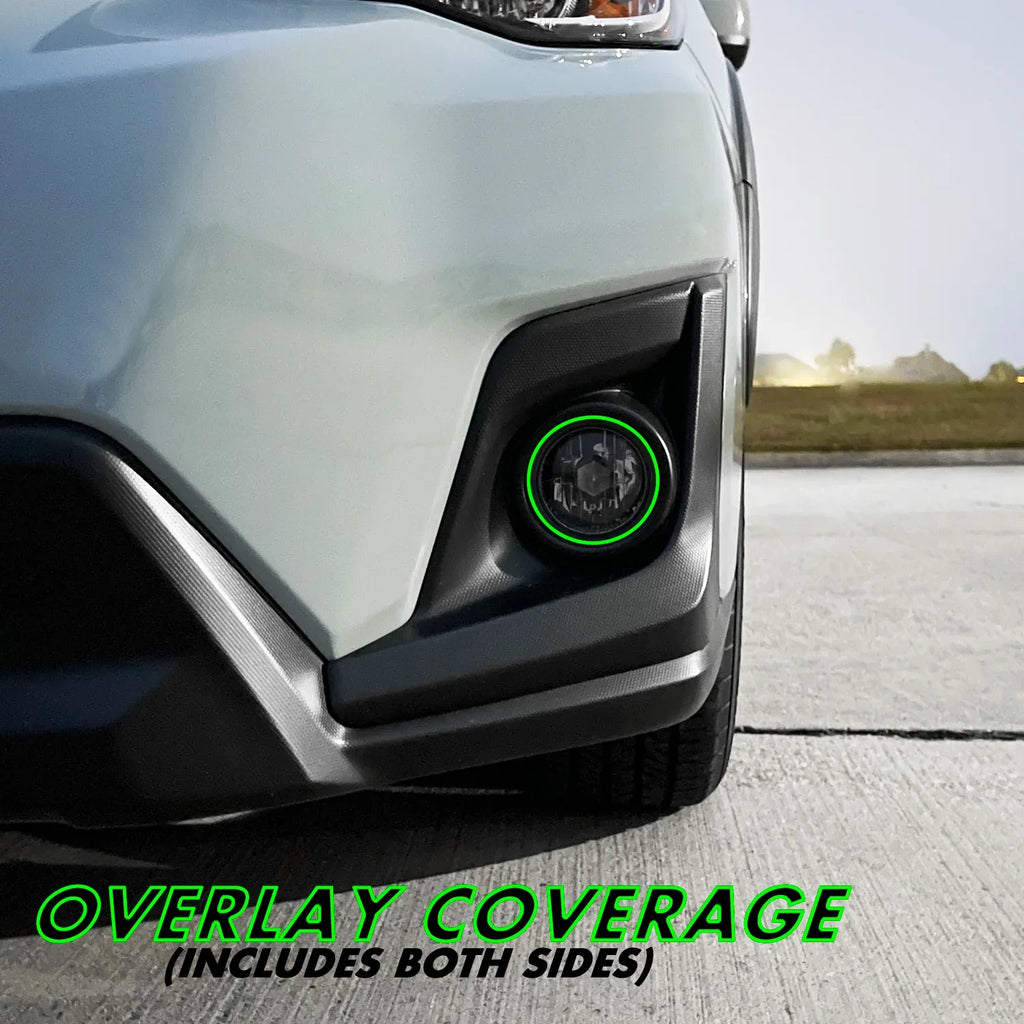 2018-2022 Subaru Crosstrek | Fog Light PreCut Tint Overlays