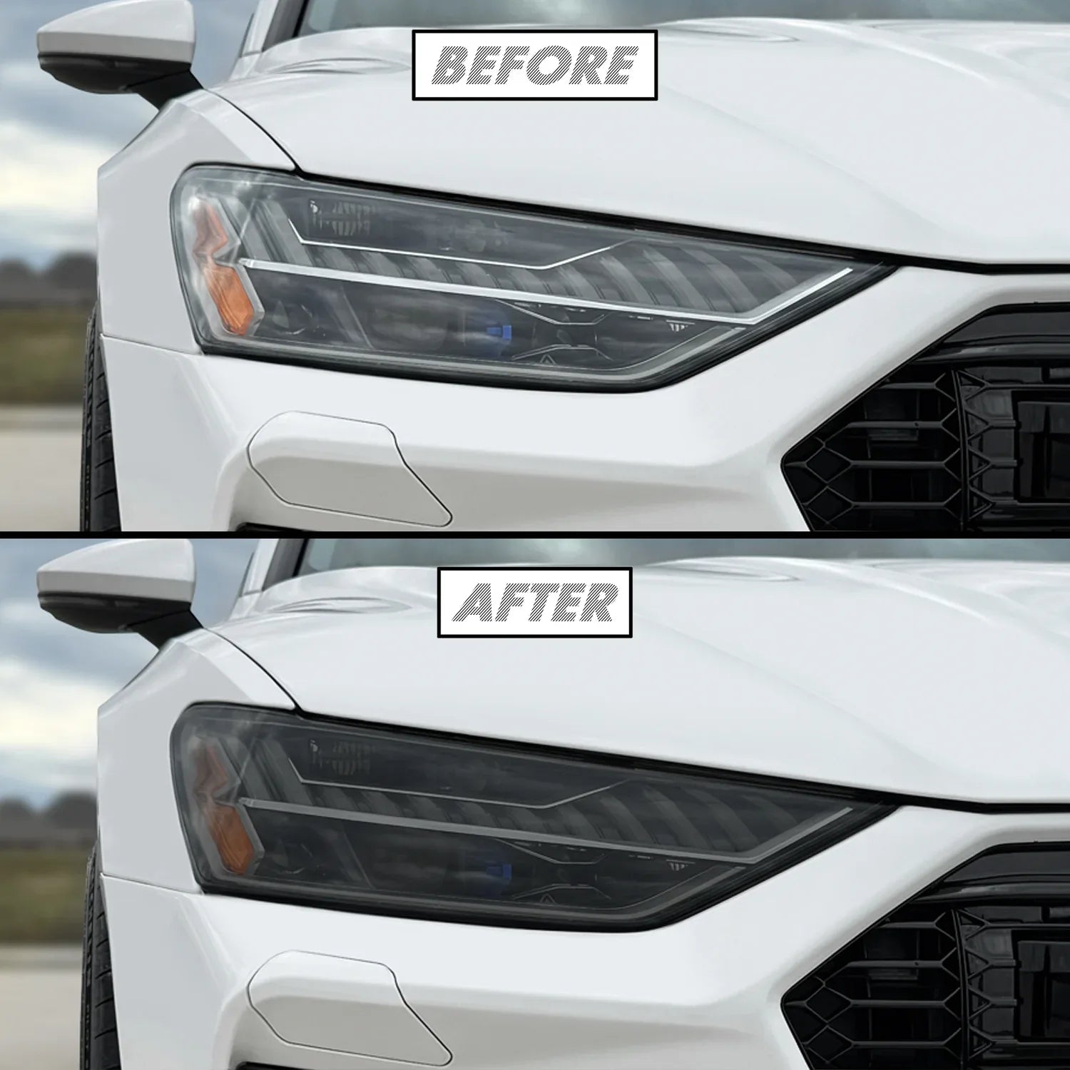 2019-2024 Audi A7 / S7 / RS7 | Headlight PreCut Tint Overlays