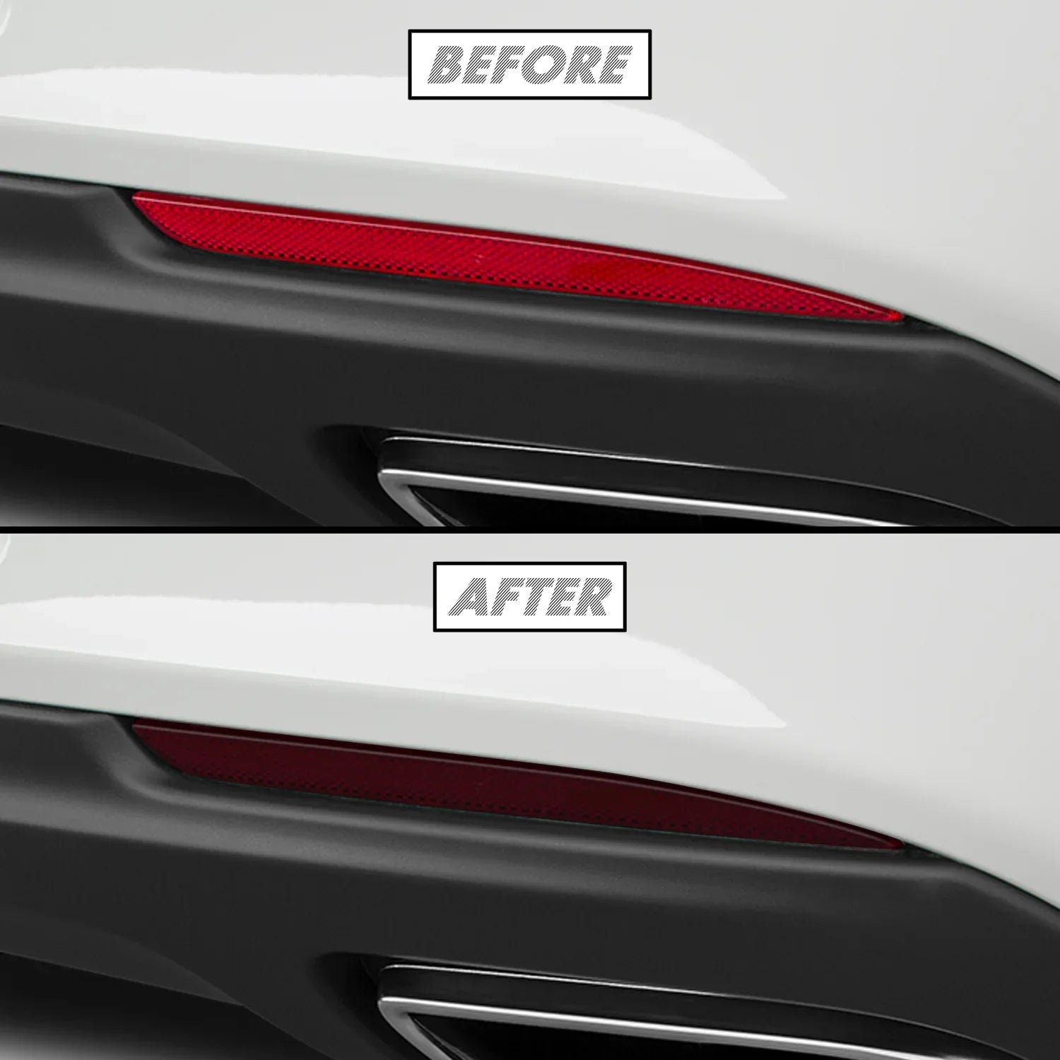 2015-2023 Chrysler 300 | Reflector PreCut Tint Overlays