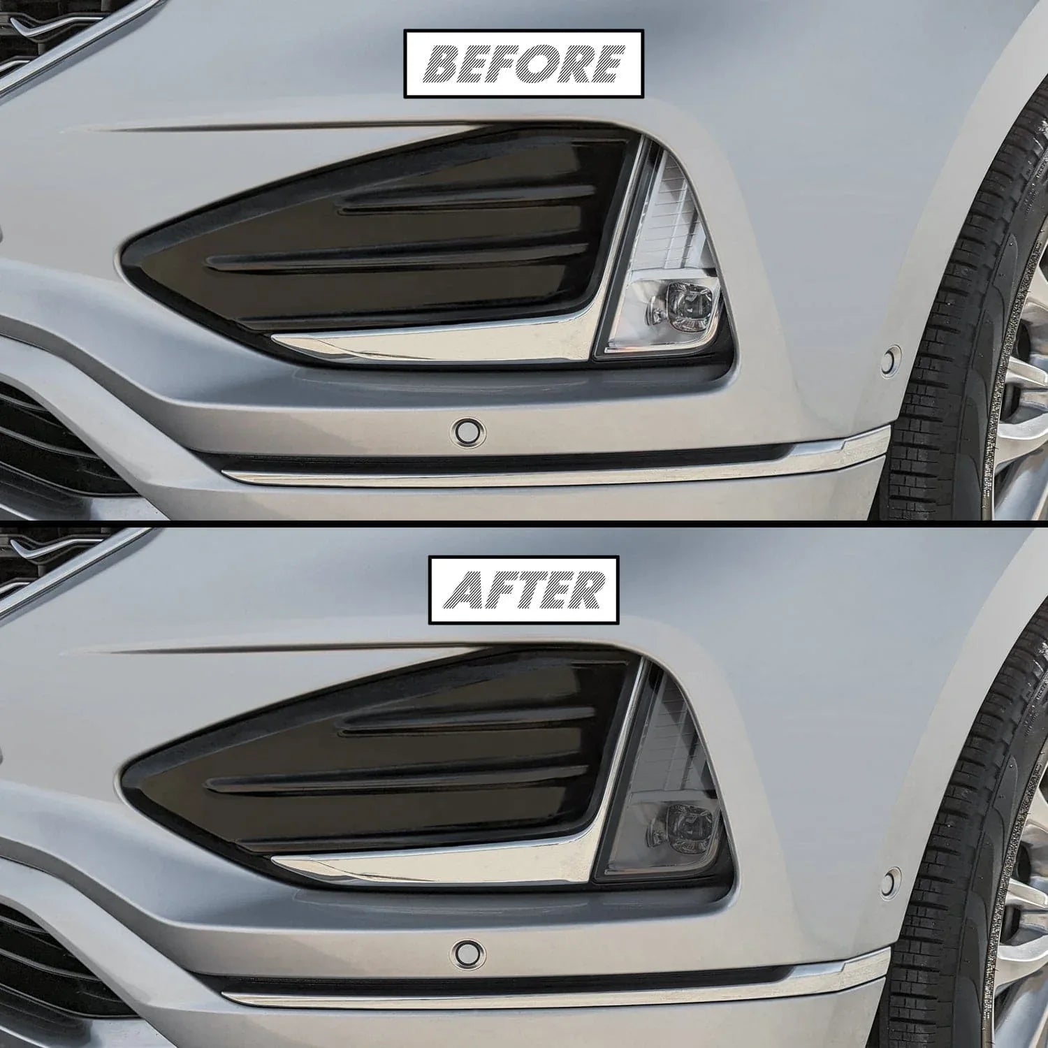 2019-2024 Ford Edge | Fog Light PreCut Tint Overlays
