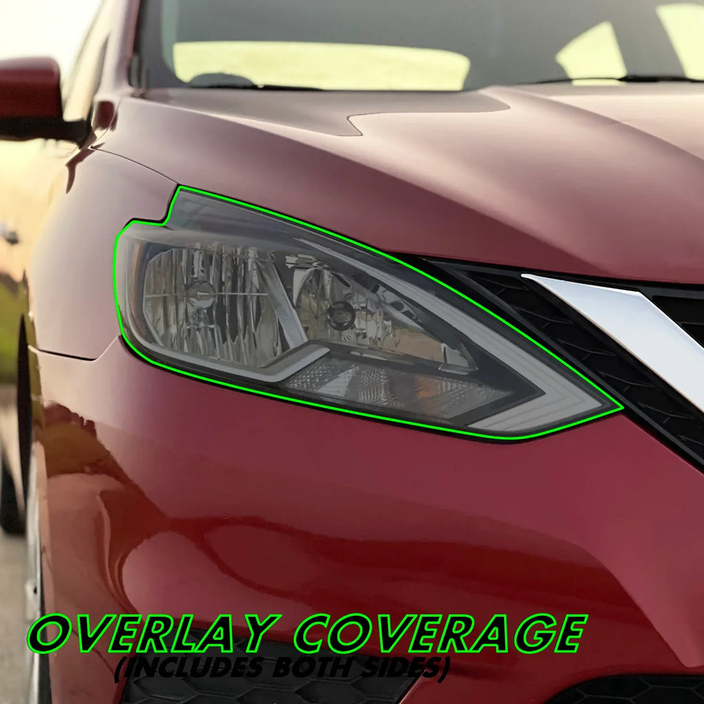 2016-2019 Nissan Sentra | Headlight PreCut Tint Overlays