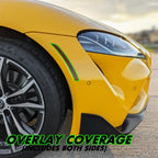 2020-2023 Toyota Supra | Front & Rear Side Markers PreCut Tint Overlays