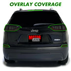 2019-2022 Jeep Cherokee | Tail Light PreCut Tint Overlays