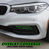 2017-2020 BMW 5 Series G30 | Fog Light PreCut Tint Overlays