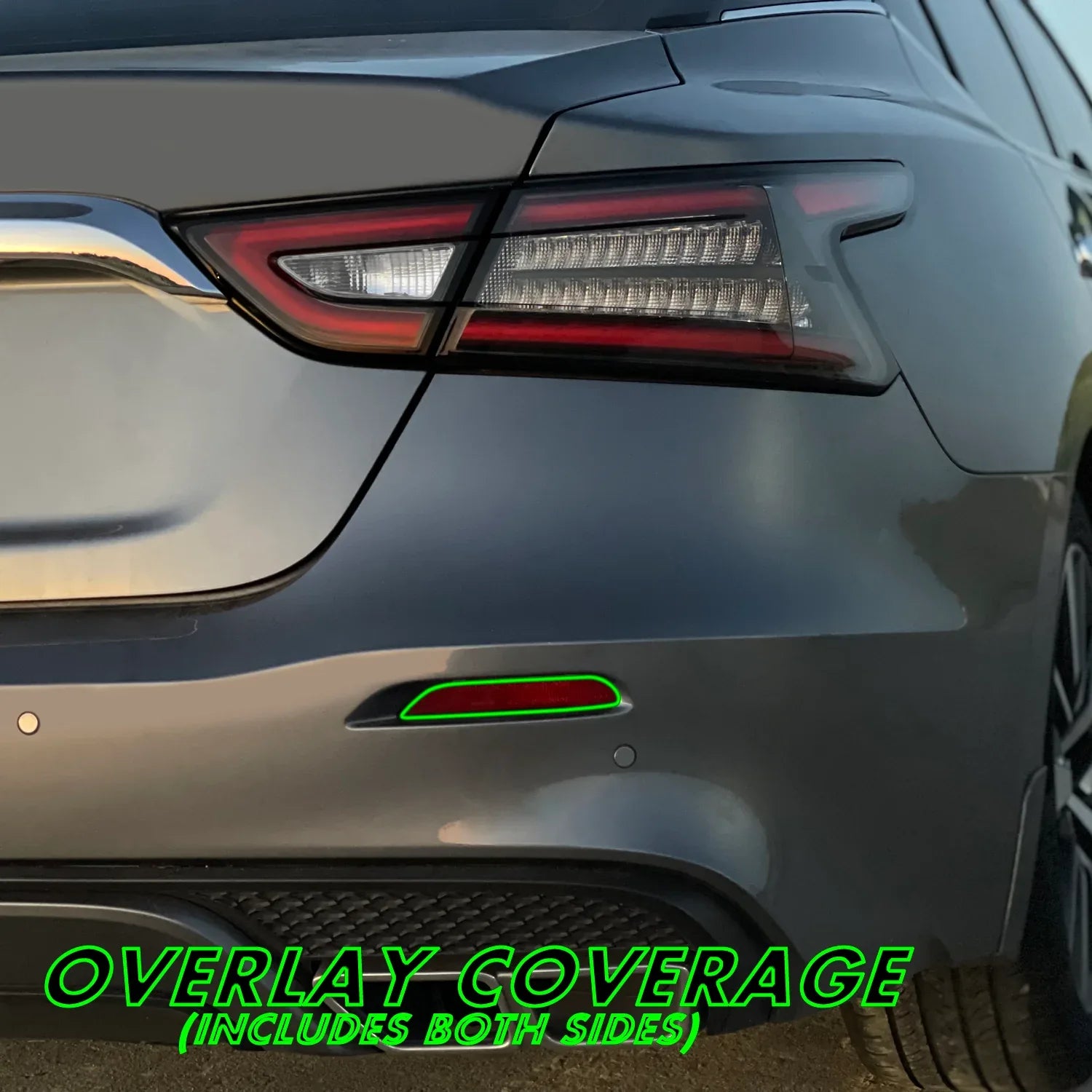 2019-2023 Nissan Maxima | Reflector PreCut Tint Overlays