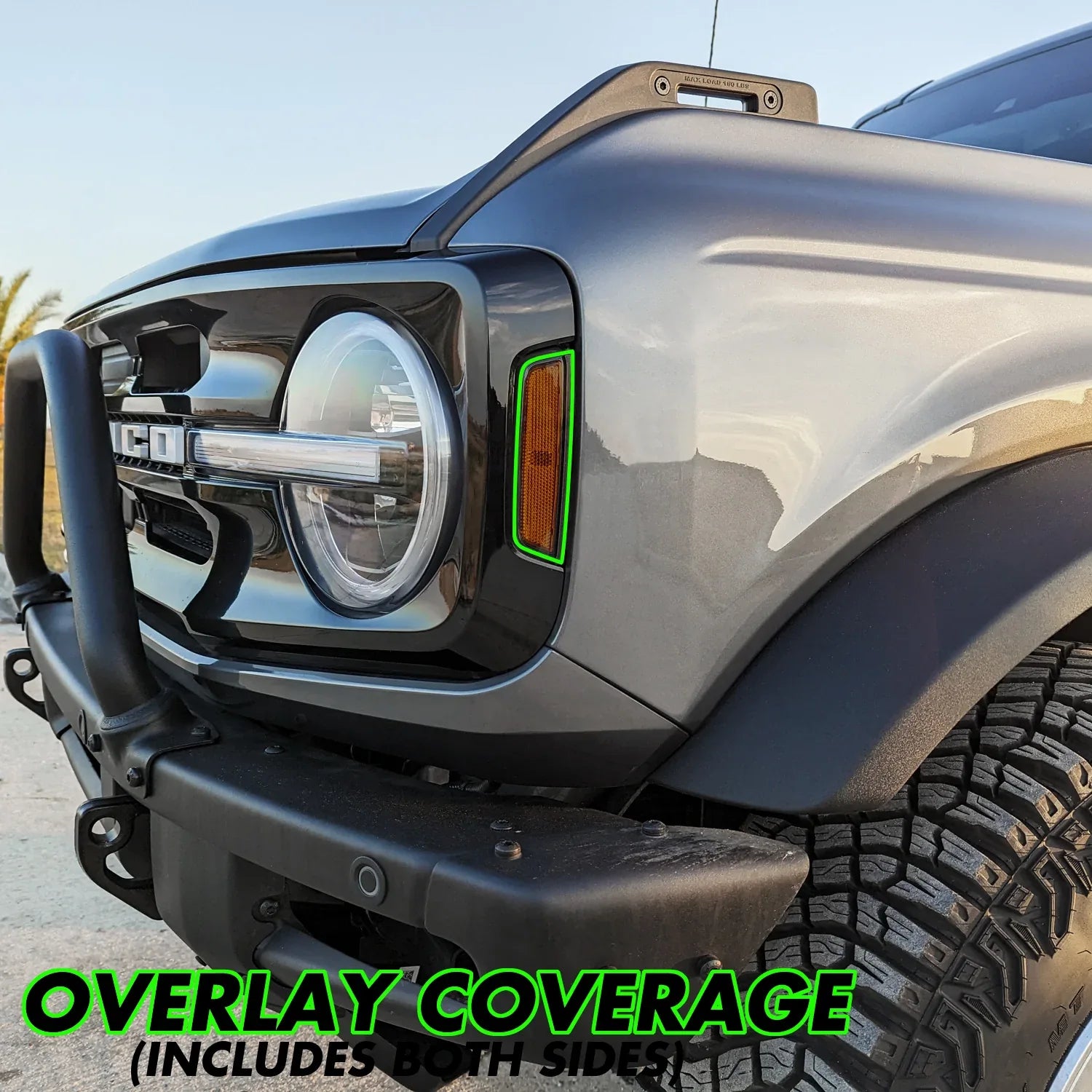 2021-2023 Ford Bronco | Side Marker PreCut Tint Overlays