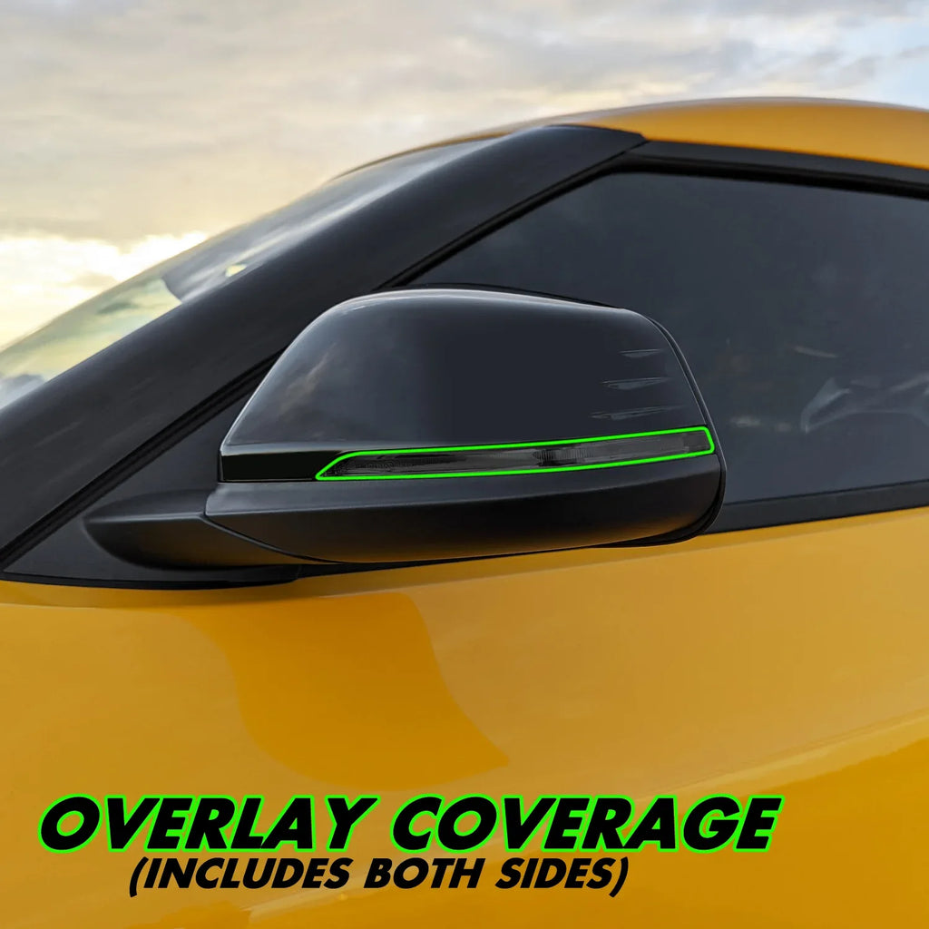 2020-2023 Toyota Supra | Mirror Turn Signal PreCut Tint Overlays