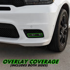 2018-2023 Dodge Durango | Fog Light PreCut Tint Overlays