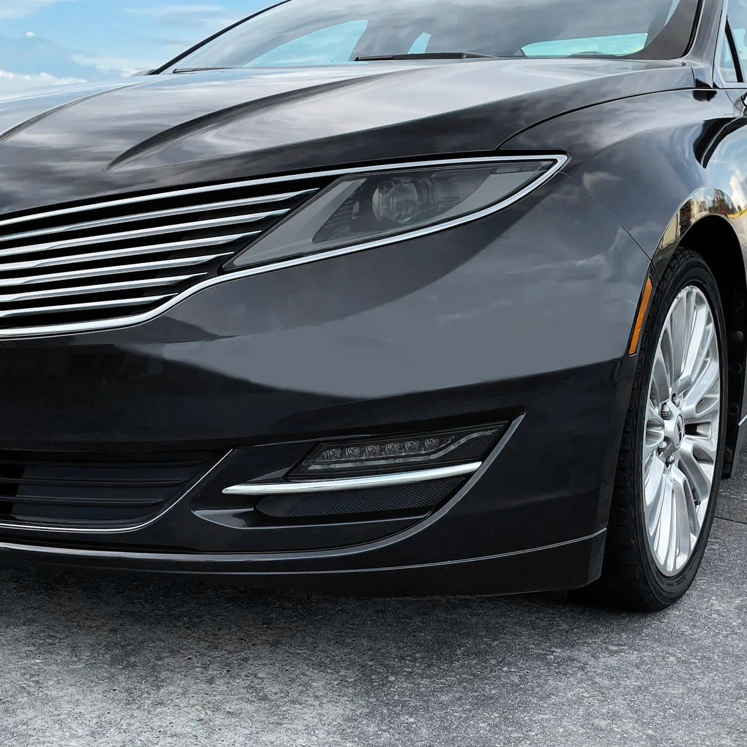 2013-2016 Lincoln MKZ | Headlight PreCut Tint Overlays