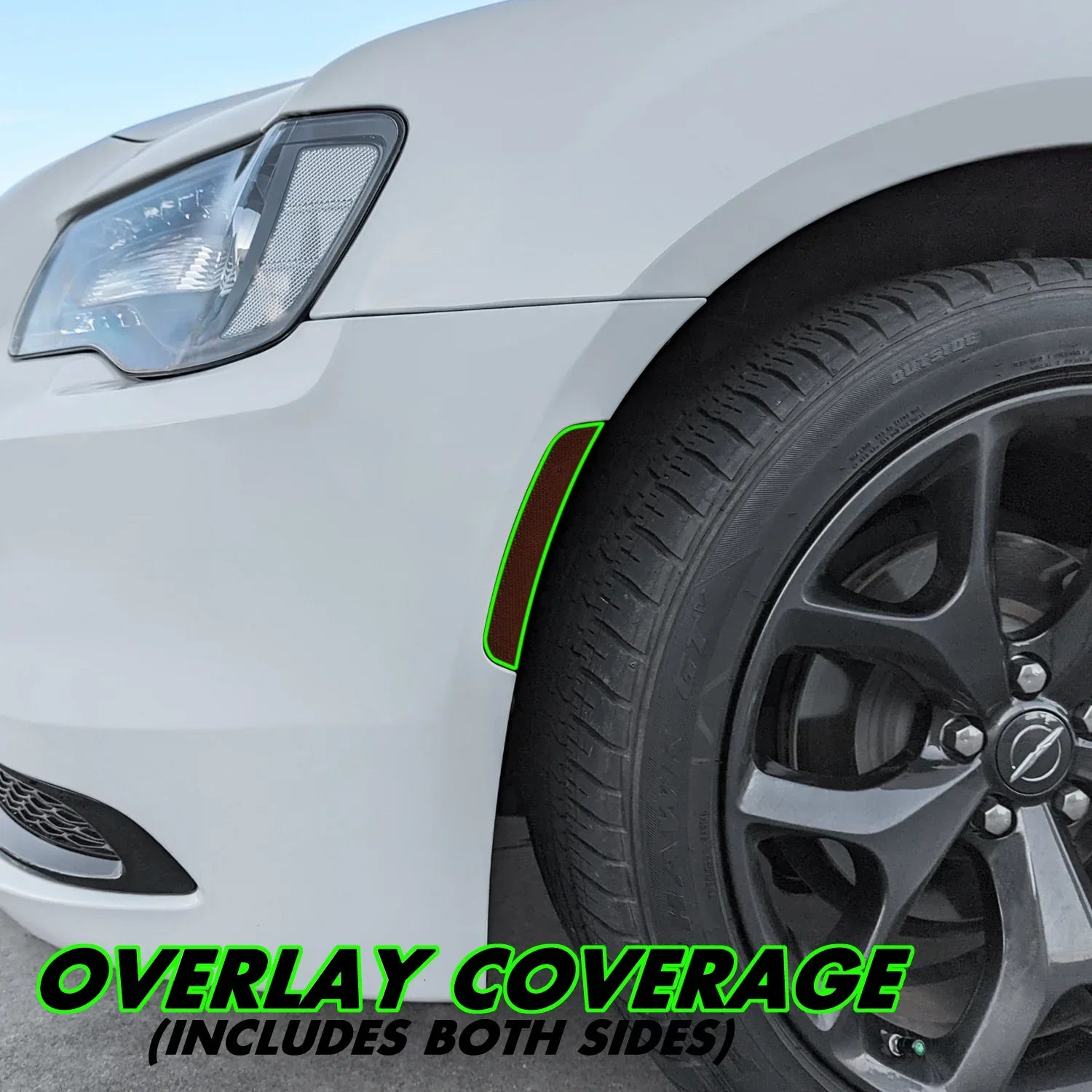 2015-2023 Chrysler 300 / 300C | Side Marker & Reflector PreCut Tint Overlays