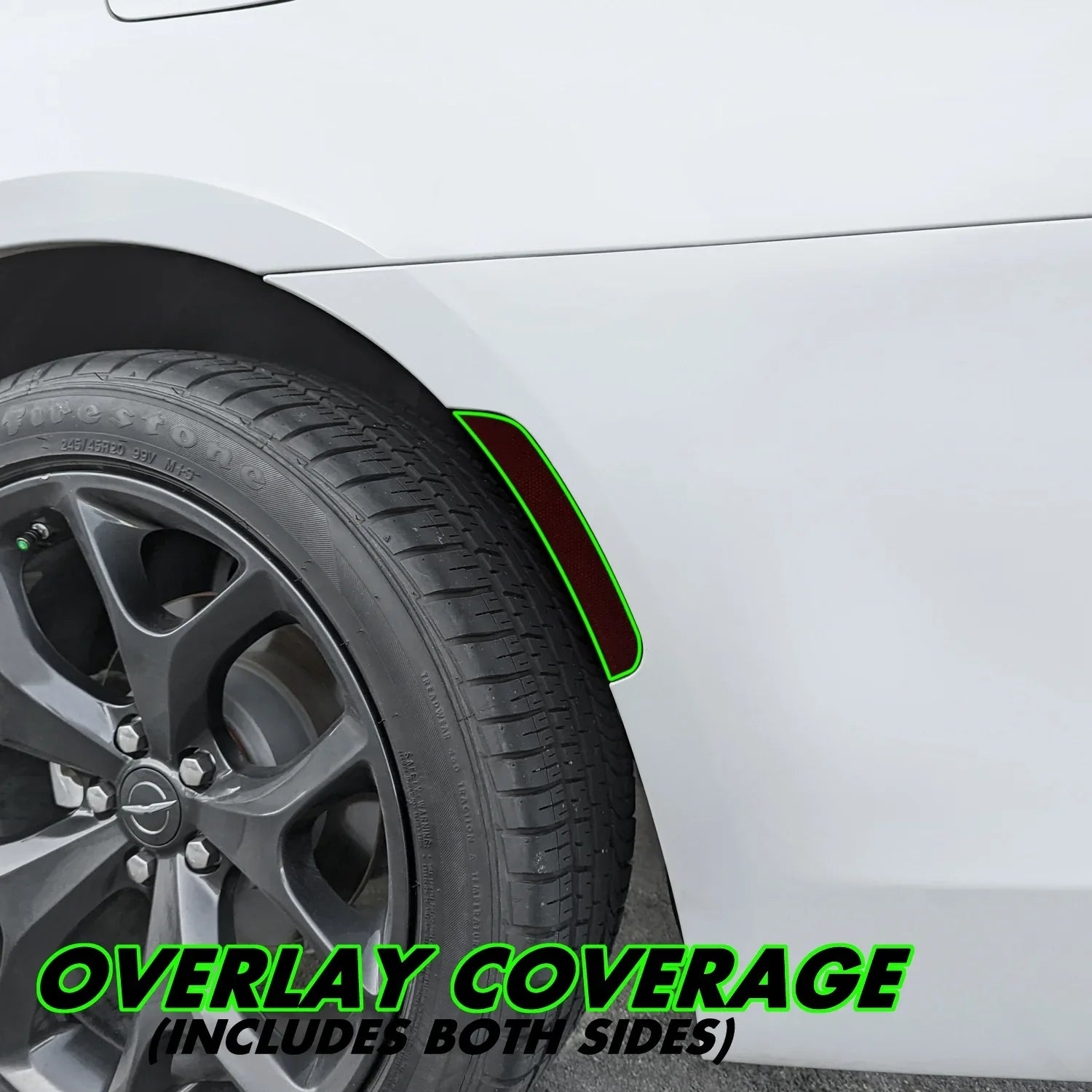 2015-2023 Chrysler 300 / 300C | Side Marker & Reflector PreCut Tint Overlays