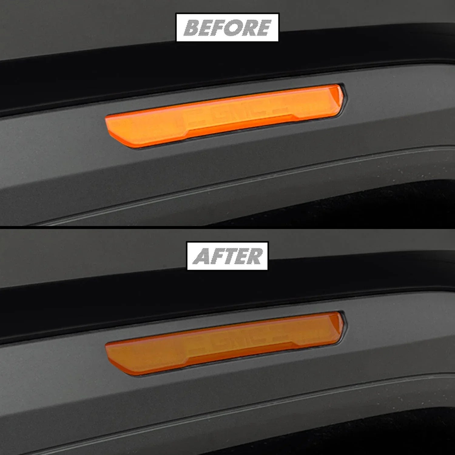 2020-2026 GMC Sierra 2500 / 3500 | Side Marker PreCut Tint Overlays