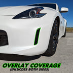 2009-2021 Nissan 370Z | Fog Light DRL PreCut Tint Overlays