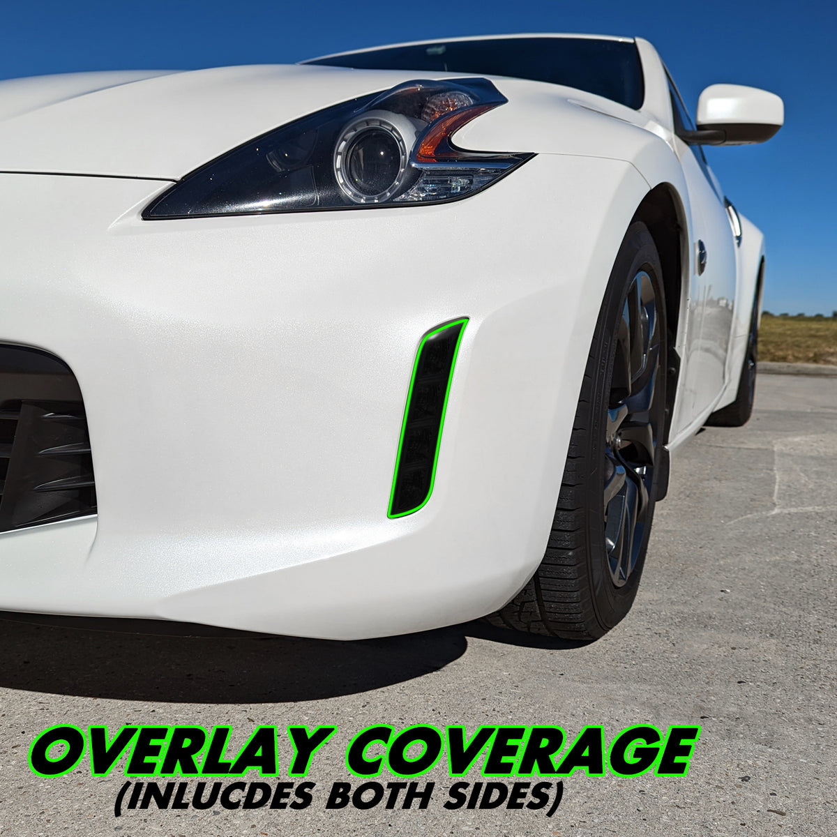 2009-2021 Nissan 370Z | Fog Light DRL PreCut Tint Overlays