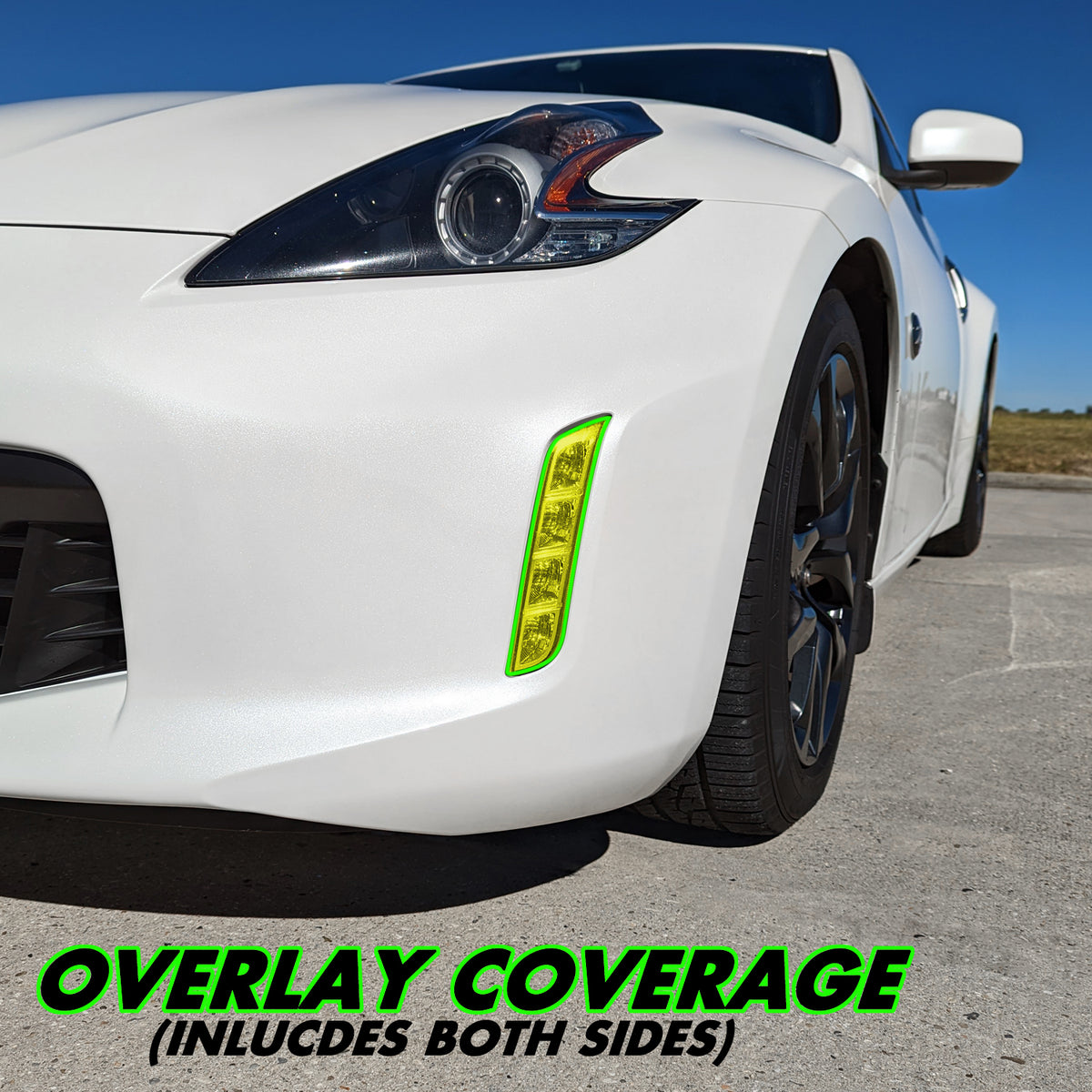 2009-2021 Nissan 370Z | Fog Light DRL PreCut Tint Overlays