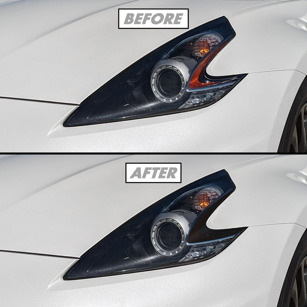 2009-2021 Nissan 370Z | Headlight Side Marker PreCut Vinyl Overlays