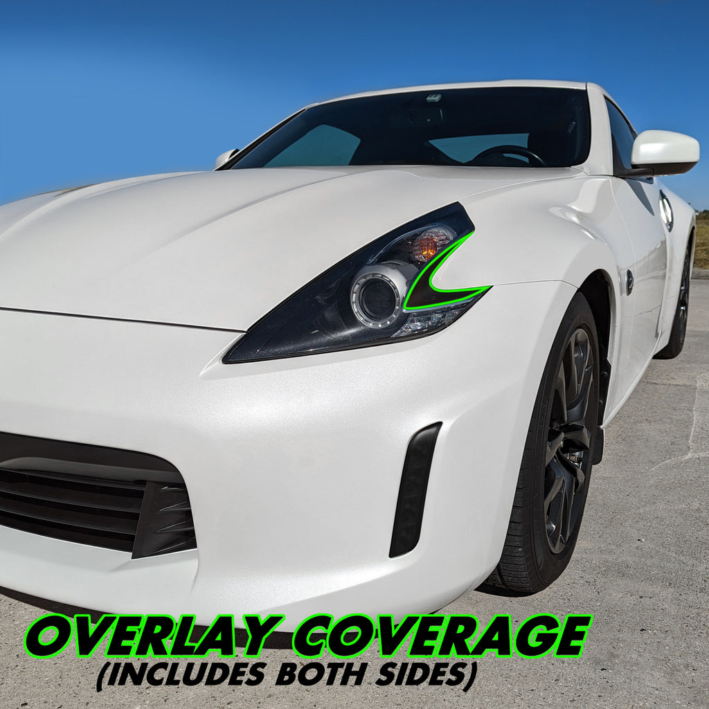 2009-2021 Nissan 370Z | Headlight Side Marker PreCut Vinyl Overlays