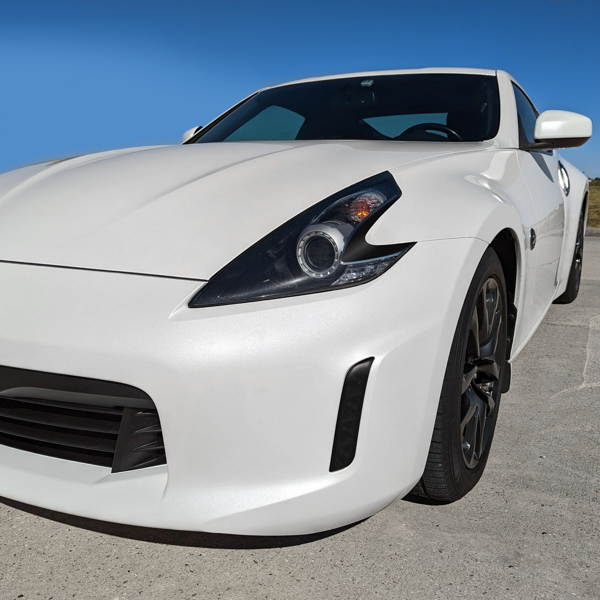 2009-2021 Nissan 370Z | Headlight Side Marker PreCut Vinyl Overlays